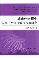 城市化进程中农民工回流决策与行为研究