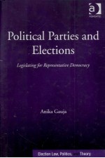 POLITICAL PARTIES AND ELECTIONS LEGISLATING FOR REPREENTATIVE DEMOCRCY