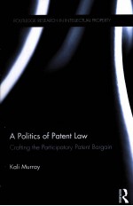 A POLITICS OF PATENT LAW CRAFTING THE PARTICIPATORY PATENT BARGAIN