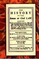 THE HISTORY OF THE ROMAN OF CIVIL LAW