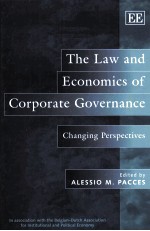 The Law and Economics of Corporate Governance