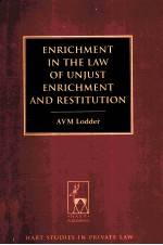 ENRIHMENT IN THE LAW OF UNJUST ENRICHMENT AND RESTIUION