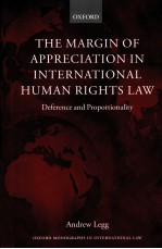 THE MARGIN OF APPRECIATION IN INTERNTIONAL HUMAN RIGHTS LAW