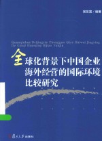 全球化背景下中国企业海外经营的国际环境比较研究