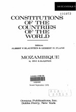 CONSTITUTIONS OF THE COUNTRIES OF THE WORLD