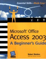 MICROSOFT OFFICE ACCESS 2003:A BEGINNER’S GUIDE