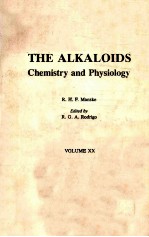 THE ALKALOIDS Chemistry and Physiology VOLUME XX