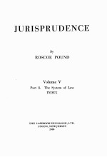 JURISPRUDENCE VOLUME V