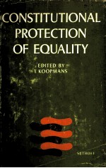 Constitutional protection of equality