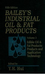 Bailey's industrial oil and fat products ; volume 3 : edible oil and fat products : products and app