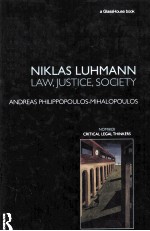 NIKLAS LUHMANN LAW JUSTICE SOCIETY