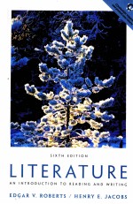 LITERATURE:AN INTRODUCTION TO READING AND WRITING SIXTH EDITION