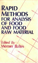 rapid methods for analysis of food and food raw material