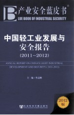 中国轻工业发展与安全报告  2012版  2011-2012