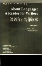 ABOUT LANGUAGE:A READER FOR WRITERS FIFTH EDITION