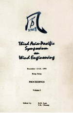 PROCEEDINGS OF THE THIRD ASIA-PACIFIC SYMPOSIUM ON WIND ENGINEERING VOLUME 1