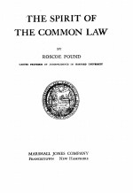 The spirit of the common law