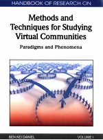 handbook of research on methods and techniques for studying virtual communities  paradigms and pheno