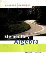 ELEMENTARY ALGEBRA SECOND EDITION