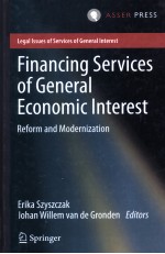 FINANCING SERVICES OF GENERAL ECONOMIC INTEREST  REFORM AND MODERNIZATION