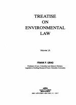 TREATISE ON ENVIRONMENTAL LAW  VOLUME 1A