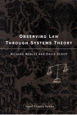 Observing Law Through Systems Theory