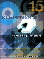 KLEPPNER’S ADVERTISING PROCEDURE FIFTEENTH EDITION