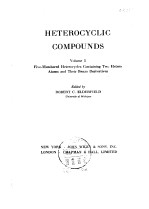 Heterocyclic Compounds Vol.5