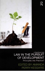 LAW IN THE PURSIT OF DEVELOMENT