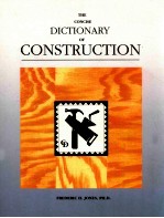 A concise dictionary of construction