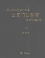 新时期构建现代社会公正司法制度理论与实践探讨  下