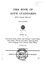 1964 Book of Astm Standards  With Related Material PART 4