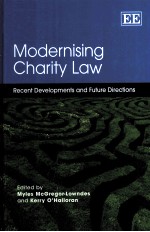 MODERNISING CHARITY LAW  RECENT DEVELOPMENTS AND FUTURE DIRECTIONS