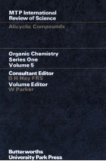 Organic Chemistry Series One Volume 5:Alicyclic Compounds