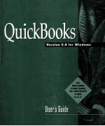 QUICKBOOKS USER’S GUIDE VERSON 5.0 FOR WINDOWS