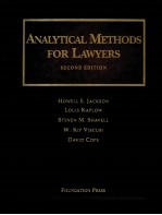 ANALYTICAL METHODS FOR LAWYERS