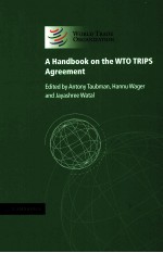 A HANDBOOK ON THE WTO TRIPS AGREEMENT