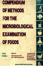 Compendium of methods for the microbiological examination of foods third edition