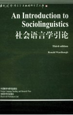 An Introduction to Sociolinguistics Third edition