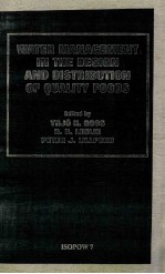 Water management in the design and distribution of quality foods 2