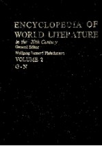 ENCYCLOPEDIA OF WORLD LITERATURE IN THE 20TH CENTURY VOLUME 2 G-N