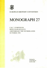 European brewery convention : monograph 27