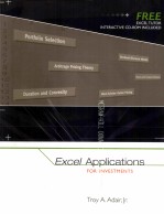 EXCEL APPLICATIONS FOR INVESTMENTS