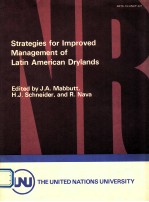 Strategies for improved management of Latin American drylands