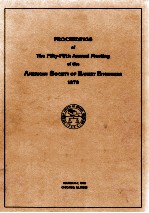 Proceedings of the forty - first annual meeting of the american society of bakery engineers 1979