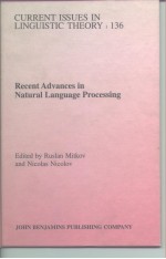 Recent Advances in Natural Language Processing