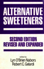 Alternative sweeteners second edition