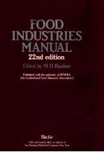 Food industries manual 22nd edition