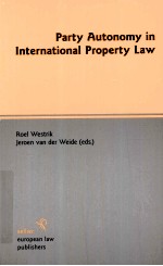 Party Autonomy in International Property Law