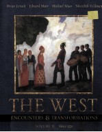 THE WEST:ENCOUNTERS & TRANSFORMATIONS VOLUME Ⅱ:SINCE 1550